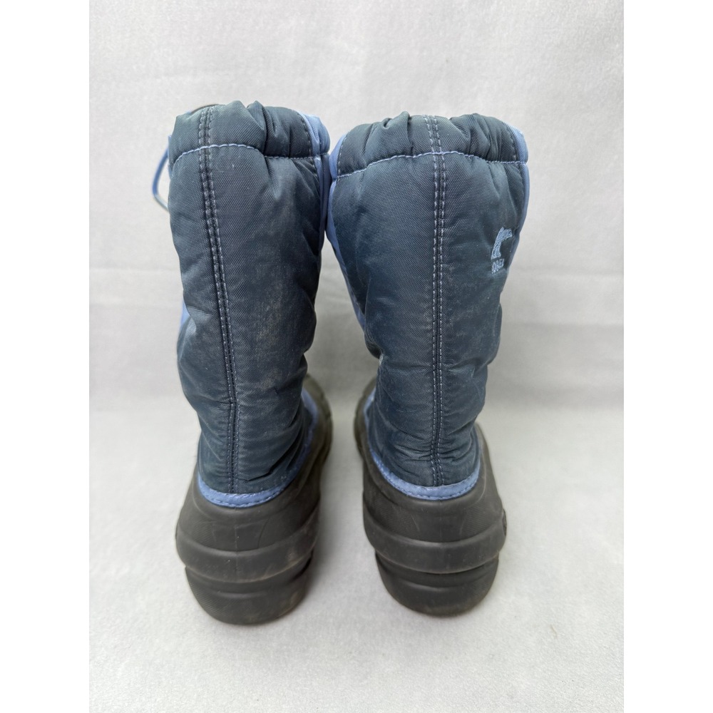 Sorel Kids Flurry Blue Waterproof Winter Snow Boots NY1799-498 Size 3 - Picture 2 of 8